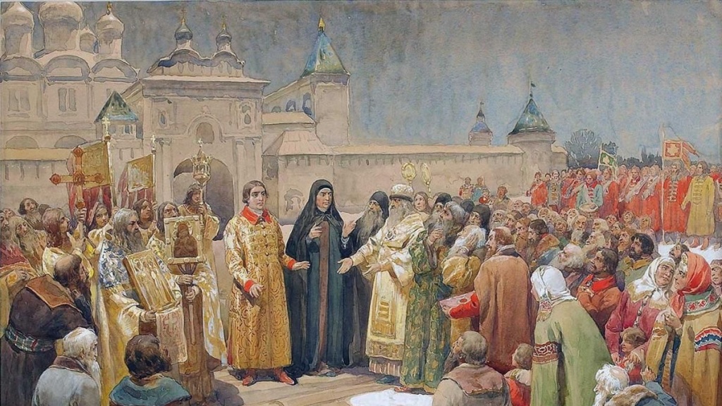 Земский собор, избрание царем Михаила Романова Земский собор, избрание царем Михаила Романова