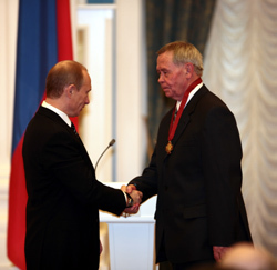 Валентин Распутин и Путин