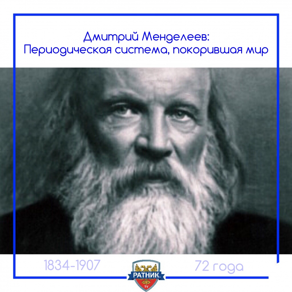 Дмитрий Иванович Менделеев
